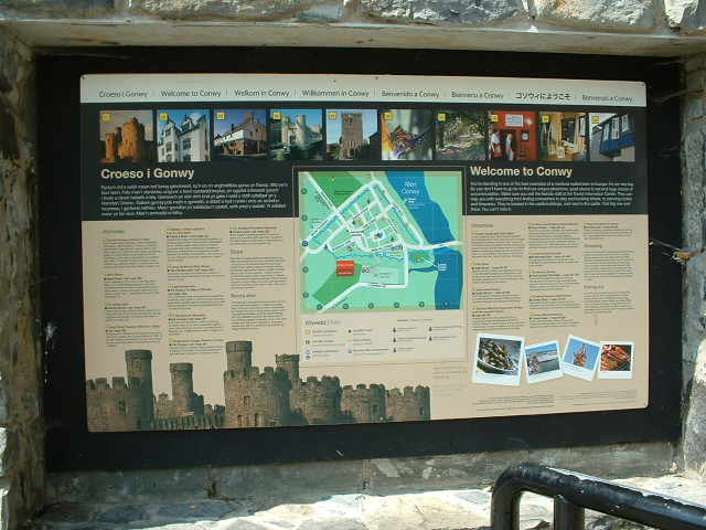 Conwy map